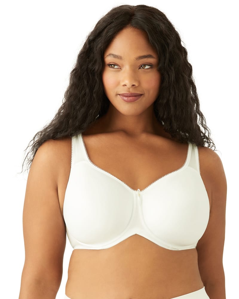Front of a model wearing a size 36DDD Basic Beauty Spacer Contour in Ivory by Wacoal. | dia_product_style_image_id:304020